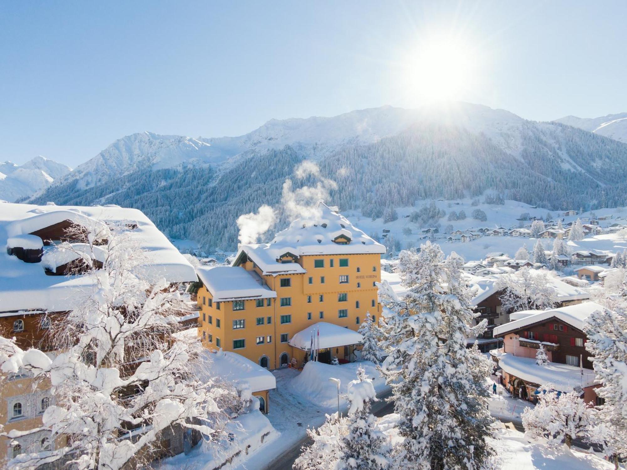 Hotel Vereina Klosters Exteriér fotografie
