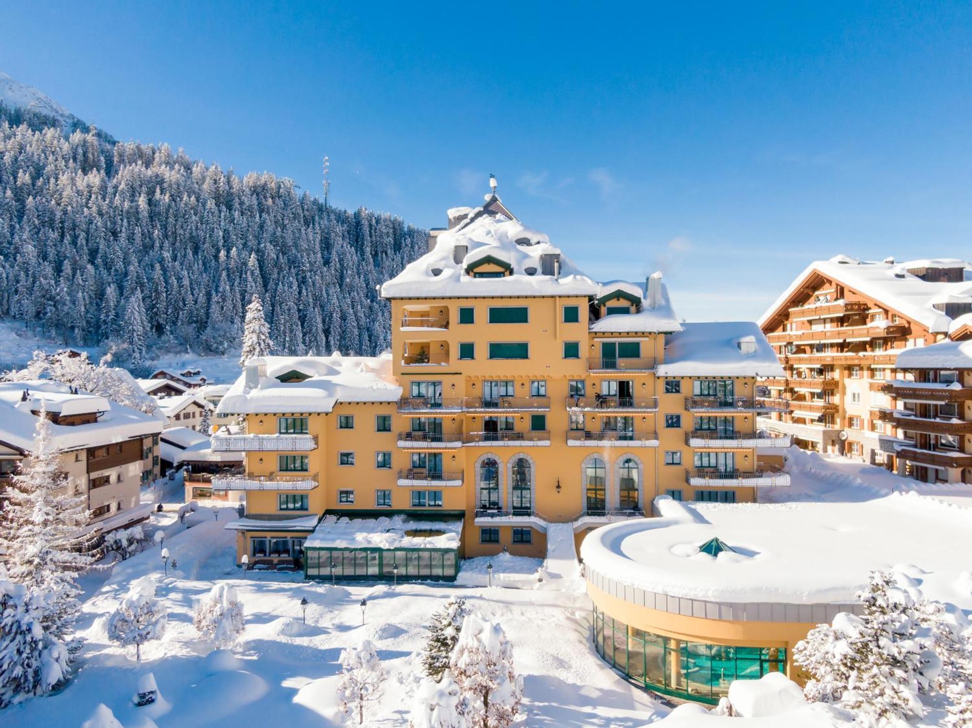 Hotel Vereina Klosters Exteriér fotografie